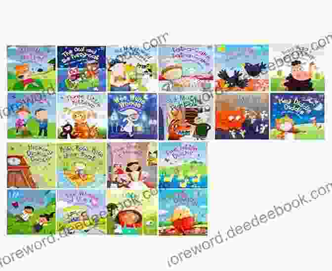 A Collection Of Colorful Nursery Rhyme Books With Whimsical Illustrations Of Familiar Characters Like Old MacDonald And The Itsy Bitsy Spider The Skateboard Possum: Nursery Rhymes (Chlidren S Story Books)