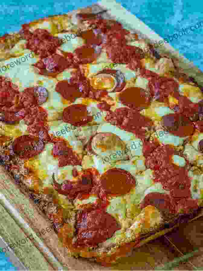 A Detroit Style Pizza With A Thick, Square Crust And Generous Toppings A Truckers Wife S Guide Through Michigan