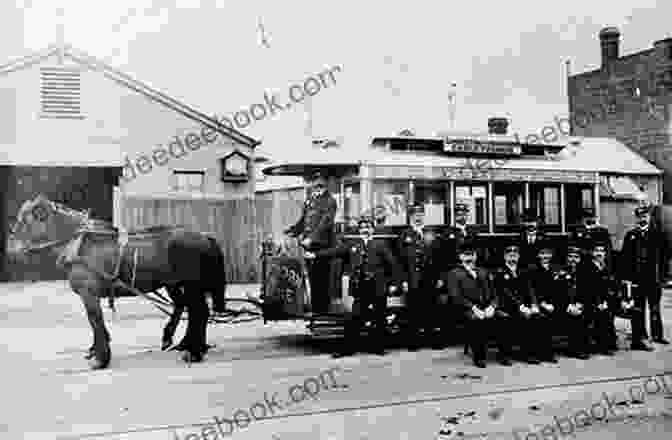 A Horse Drawn Tram In West Bromwich, Circa 1880. Trams In West Bromwich Jo Coudert