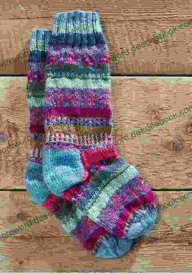 A Pair Of Fair Isle Knit Socks Knit Socks : 17 Classic Patterns For Cozy Feet
