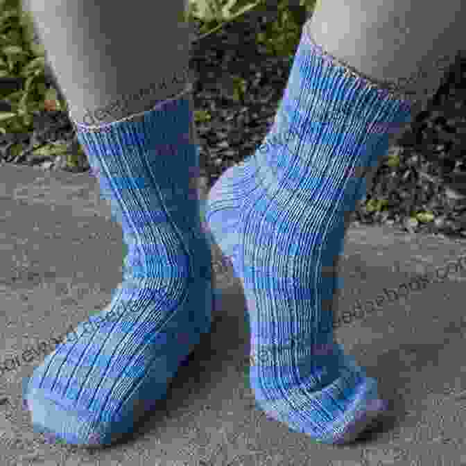 A Pair Of Toe Up Socks Knit Socks : 17 Classic Patterns For Cozy Feet