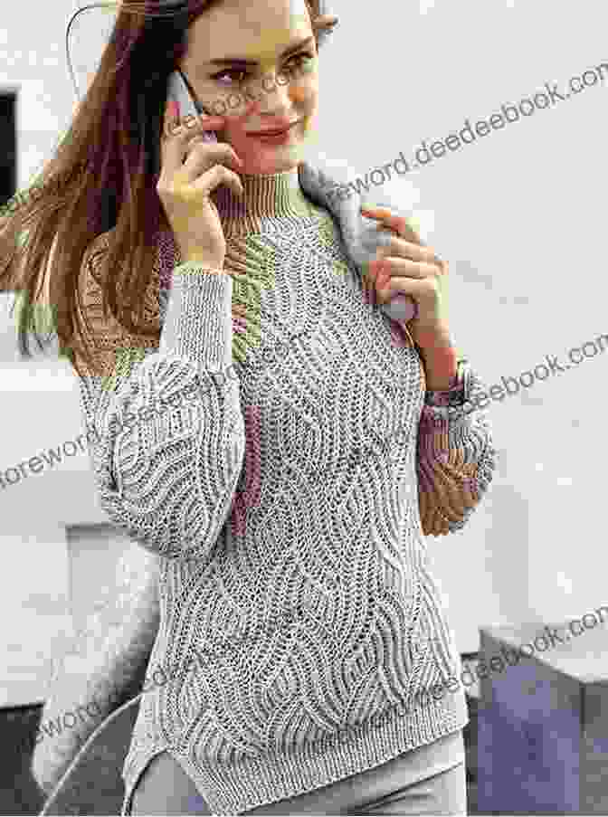 A Photo Of A Brioche Stitch Sweater Just Stitches: 70 Knitting Stitch Patterns To Inspire Your Next Project (Tiger Road Crafts)