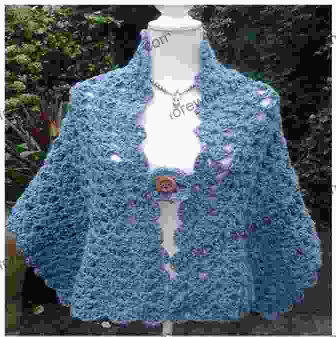 A Photo Of A Lace Stitch Shawl Just Stitches: 70 Knitting Stitch Patterns To Inspire Your Next Project (Tiger Road Crafts)