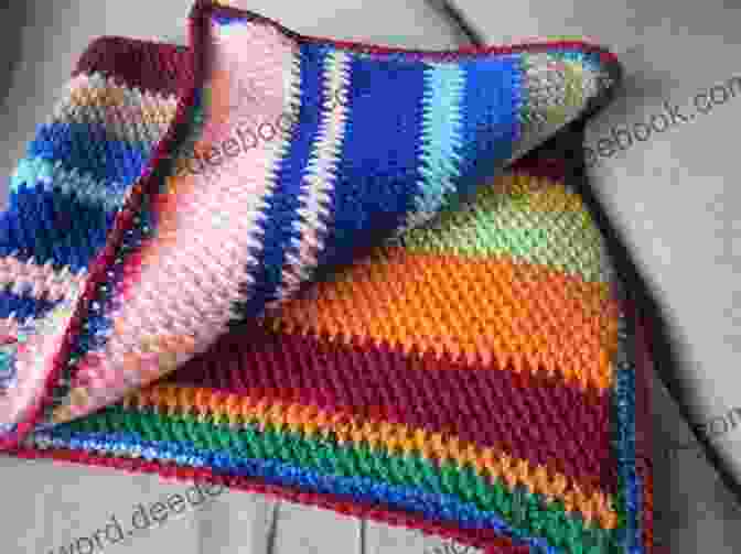 A Photo Of A Tunisian Knit Blanket Just Stitches: 70 Knitting Stitch Patterns To Inspire Your Next Project (Tiger Road Crafts)