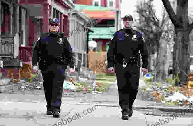 A Police Officer Walks Down A City Street, Looking Serious And Determined. Beat Cop To Top Cop: A Tale Of Three Cities (The City In The Twenty First Century)