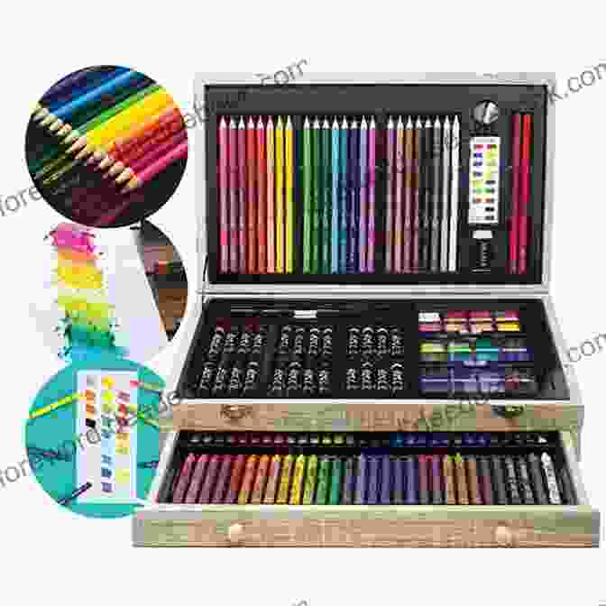 A Variety Of Coloring Mediums, Including Crayons, Colored Pencils, And Markers TO COLORING FOR BEGINNERS: Learn The Basics Of Coloring Types Of Color And How To Color For Beginners