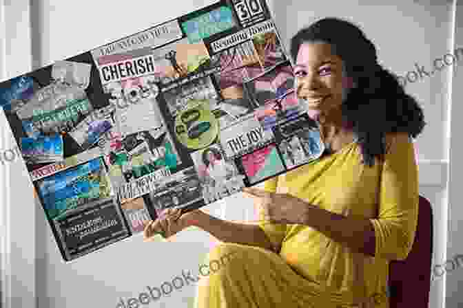 A Woman Working On A Vision Board Mom : A Wonderful Journal For An Awesome Life