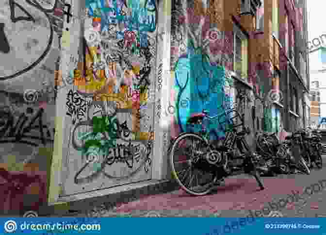 An Empty Street In London, With Abandoned Bicycles And Graffitied Walls. What Remains: Quarantine Tyler Barrett