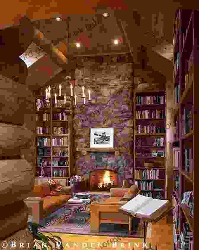 Cozy Library At Magnolia House With Fireplace And Comfortable Seating Magnolia House Angela Barton