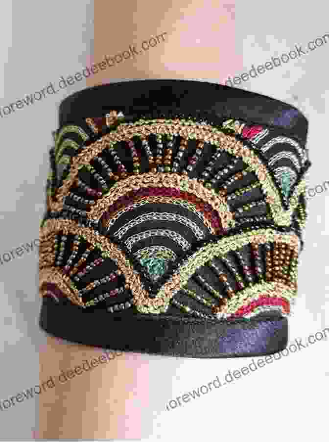 Embroidered Cuff Bracelet Accessorize Yourself (Craft It Yourself)