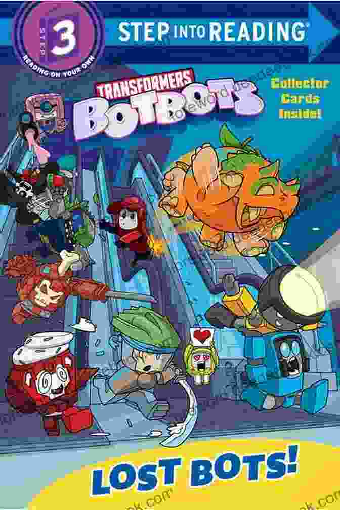 Lost Bots Transformers Botbots Step Into Reading Book Cover Lost Bots (Transformers BotBots) (Step Into Reading)