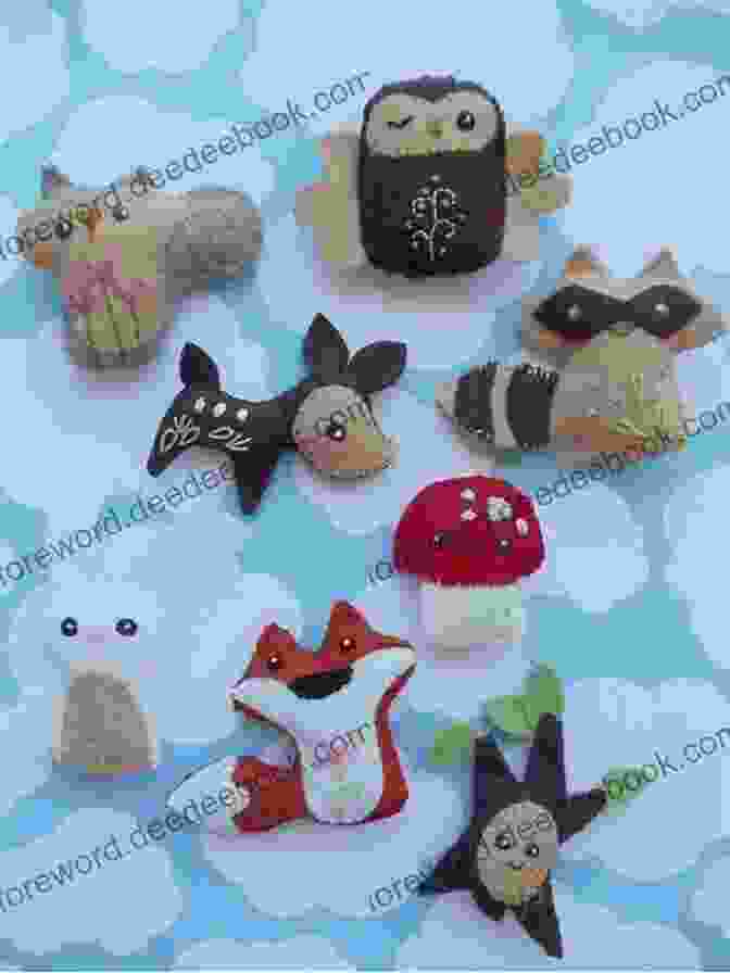 Miniature Animal Crafts Made From Felt, Paper, And Other Materials Customized Felted Pets: Adorable Miniature Craft Of Beloved Animal Handmade: Easy Incredibly Lifelike Needle Felted Pets
