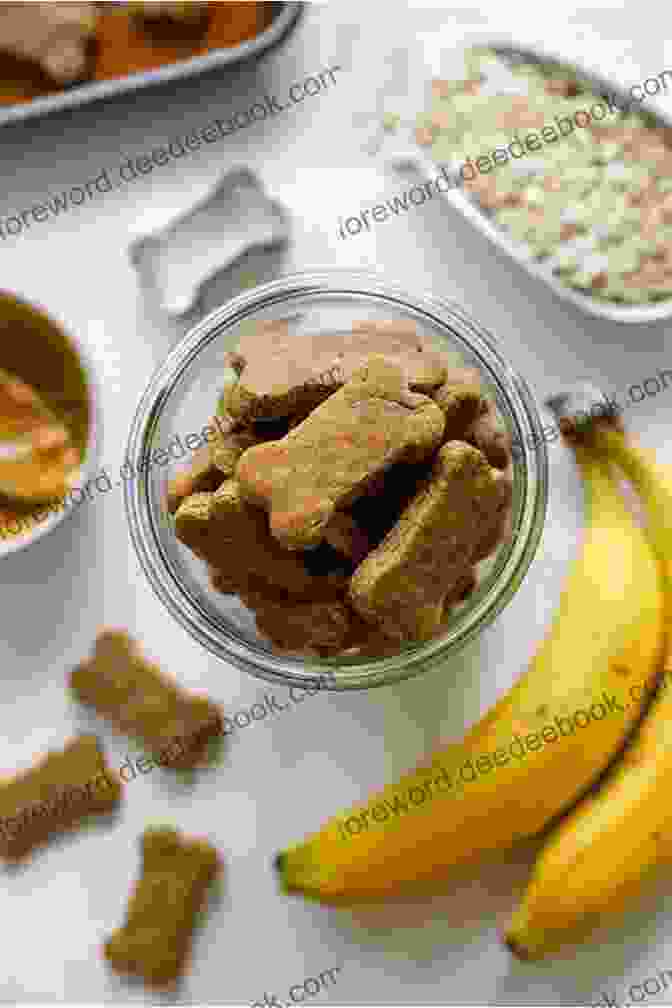 Peanut Butter And Banana Dog Biscuits Easy Homemade Dog Treat Recipes: Fun Homemade Dog Treats For The Busy Pet Lover (Dog Training And Dog Care 2)