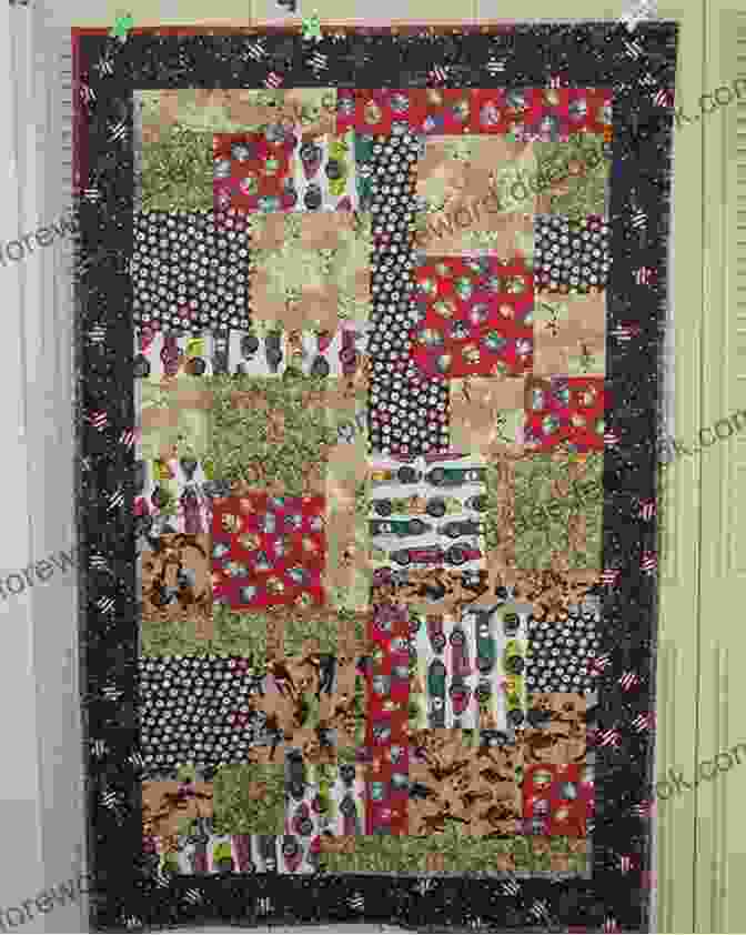 Six Inch Patchwork Quilt Made With An Assortment Of Fat Quarters M Liss Rae Hawley S Precut Quilts: Fresh Patchwork Designs Using Fat Quarters Charm Squares Strip Sets