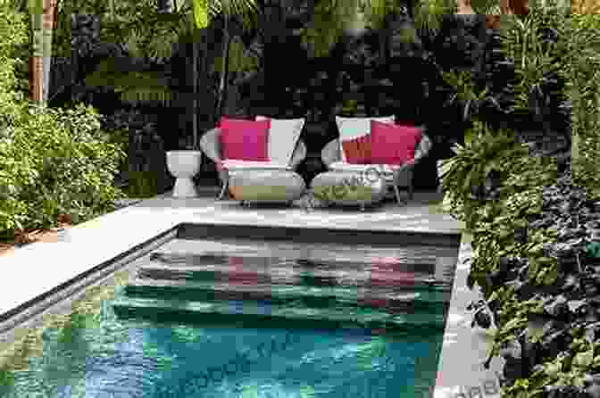 Sparkling Swimming Pool At Magnolia House Surrounded By Lush Gardens Magnolia House Angela Barton