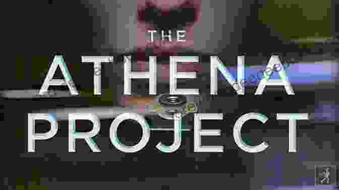 The Athena Project Book Cover: A Black And White Image Of A Woman's Face, Partially Obscured By A Gas Mask, With The Title 'The Athena Project' In Large, Bold Letters Above Her Head. Brad Thor Collectors Edition #4: The Athena Project Full Black And Black List (The Scot Harvath Series)