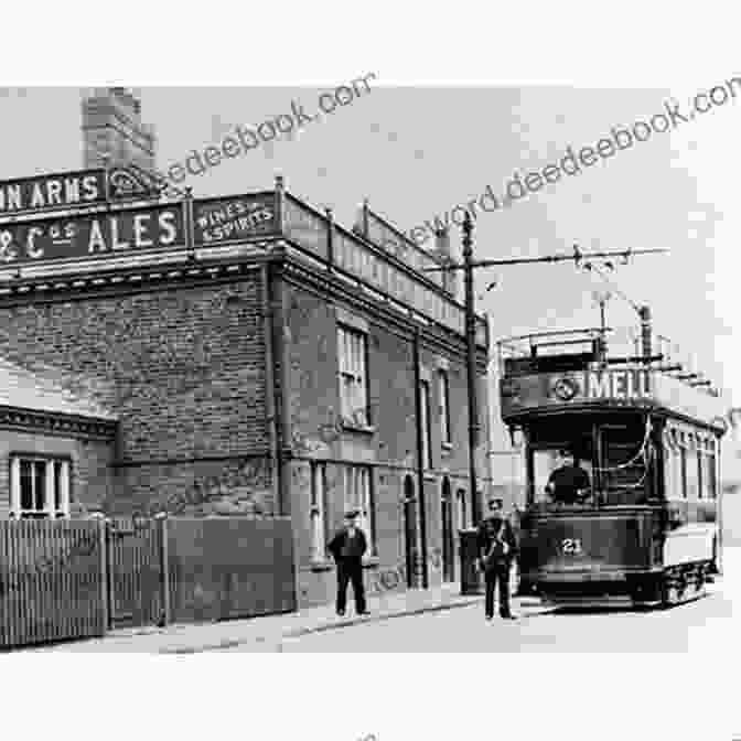 The West Bromwich Tramways Company's Depot In Newton Street, Circa 1920. Trams In West Bromwich Jo Coudert