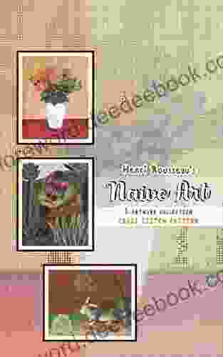 Henri Rousseau S Naive Art Cross Stitch Pattern: Flower Bouquet Rabbit Mandrill 3 Artwork Collection Aesthetic Embroidery Color Chart For Adults
