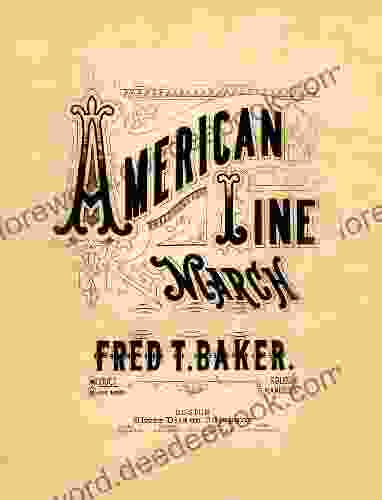Marching Band Sheet Music American Line March