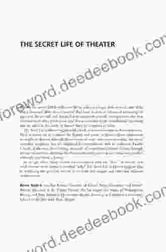 The Secret Life Of Theater: On The Nature And Function Of Theatrical Representation